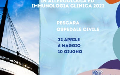 Evento Formativo in Allergologia ed Immunologia Clinica 2022 SIAAIC Sezione Lazio-Abruzzo 22 Aprile, 6 maggio,10 giugno 2022